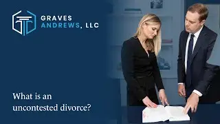 What is an uncontested divorce?