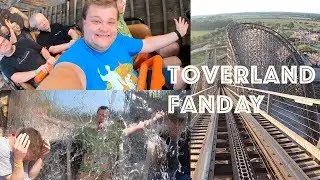 Toverland Fanday Vlog! ERT in Fenix & Troy, Doorweekte uurtje en presentatie's Mack en Toverland!