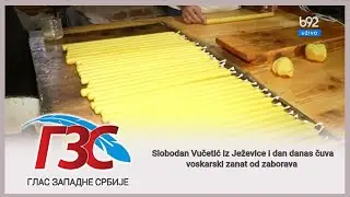 B92 - Slobodan Vučetić iz Ježevice i dan danas čuva voskarski zanat od zaborava