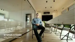 LIGNA systems - Systemhallen mit Holzstruktur: Testimonial Abbundzentrum Stamm