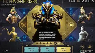 The Pharaoh Rises | New Spinning | Lucky Draw | PUBG Mobile | 4K