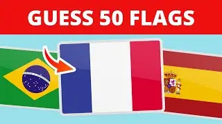 Guess the Flag in 3 seconds | 50 Flags Quiz