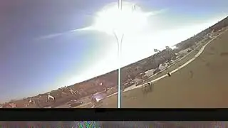 FT Arrow analog FPV wing at Gary Falati Park recorded with Eachine PRO DV2.