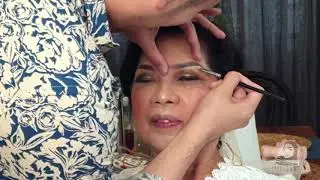 MAKEUP ON MATURE SKIN - MAKE UP ORANG TUA - FULL TRANSFORMATION
