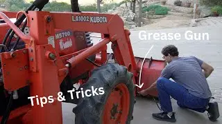 How to Use a Grease Gun + How to Grease a Tractor