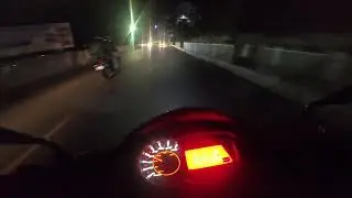 SHORT RIDE AT NIGHT WITH APRILIA SR 150 @speedorigin