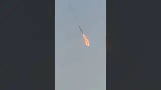 SpaceX test flight 8 booster catch ￼ #amazing #wow #thefuture #nicecatch #elonmusk #rocket #3iatlas