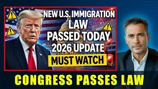 🚨 New U.S. Immigration Law PASSED Today &ndash; Green Card Holders Must Watch | 2026 Update