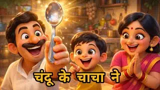 Chandu Ke Chacha | चंदू के चाचा ने | Hindi Nursery Rhyme for Kids | Zain Toons Kids Songs #cartoon 