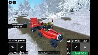 Off Roading Epic Transport Deliver frac sand pallets Gameplay #34