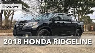 2018 Honda #Ridgeline BLACK EDITION: REVIEW