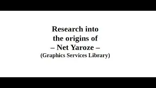 Net Yaroze Origins - A rant about PlayStation LibGS - Graphics Services Library