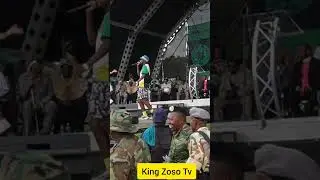 MK Veterans artist with President Zuma