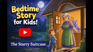 The Starry Suitcase 🌙✨ | Bedtime Story for Kids | Moral Story