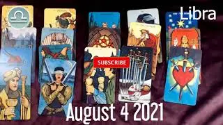 🔮 ❤️ Libra DAILY HOROSCOPETODAY - August 4, 2021 ♎️ 🌞 FREE TAROT READING for LIBRA ✅ 💫 ⭐️