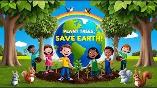 🌳 Plant a Tree, Plant a Dream | Children&rsquo;s Poem on Forestation 🌍