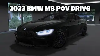 2023 BMW M8 Competition POV Drive | Ridgewood Roblox 🔥