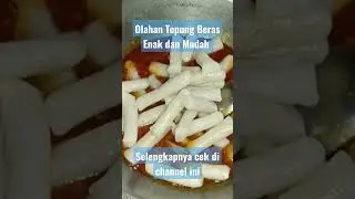 Olahan Tepung Beras Enak dan Mudah #shorts #rdm_resepdapurmini