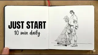 My 10-Minute Daily Drawing Routine (Just Start!)