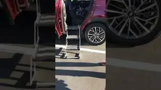 Trixie folding stairs from Home Depot