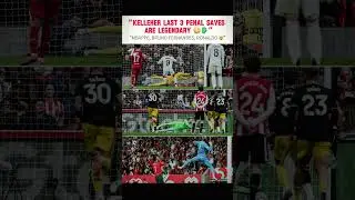Absolute penalty saves king | KELLEHER #kelleher #penaltysave #ronaldo #mbappe #viral #trendingnow