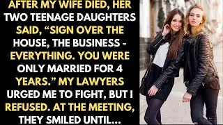 My Stepdaughters Demanded I Leave After Their Mom Died&mdash;Then the Lawyer Read One Sentence That End...