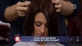 Mulheres - Robson Jassa corta o cabelo de Catia ao vivo (21/05/15)
