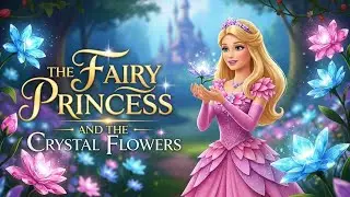 The Fairy Princess and the Crystal Flowers - Barbie Story for Kids #barbiestory