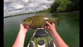 Kayak Bass Fishing West Okoboji and Spirit Lake