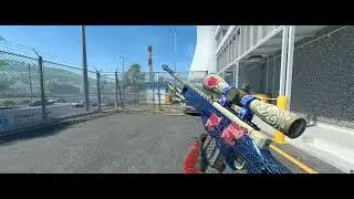 Counter Strike 2 Hellraiser Katowice2015Holo Collection in Blue/Red Contrast Theme by Creator Knight