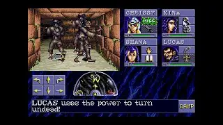 AD&D Eye of the Beholder (Sega CD) Longplay - Part 2 (Middle Sewer Level)
