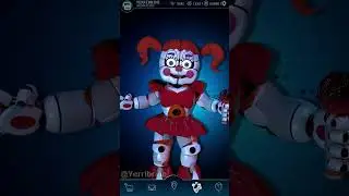 FNAF AR Circus Baby (Beta) -Worskhop animation