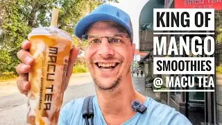 Vancouver Eats 🇨🇦 - King of Mango Smoothies at Macu Tea, Kerrisdale