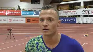 Jan Veleba po 60 m na Halov&eacute; lize 2021