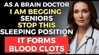 As a BRAIN Doctor, I&rsquo;m SHOCKED: THIS Sleeping Position Raises Stroke Risk Overnight | Senior Health