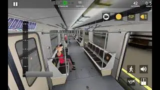 Катаюсь на метро от Уручье до площи Якуба колоса