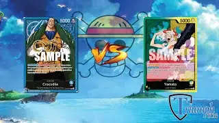 ST03 Crocodile VS OP06 Yamato One Piece TCG Gameplay