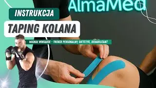 TAPING KOLANA. Jak poprawnie tejpować kolano? Zobacz instrukcję krok po kroku!🎥