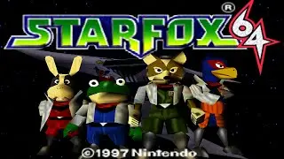 Star Fox 64 - Nintendo 64 Project 64 Gameplay