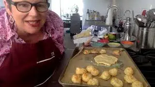 Cooking With Liz Summer Of Snacks Night 4: Cacio e Pepe Cheese Puffs