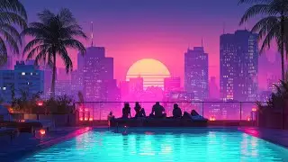 Dreamy Chillwave Pop | Neon City Reflections & Warm Nights 🌅✨