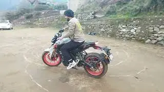 Aaj ke vlog mein hum bike par license ki try ka process dikha rahe hain 🏍️#mt15 #riding 