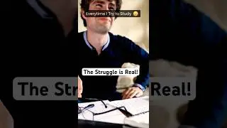 📚 Trying to Study, But Intrusive Thoughts Won&rsquo;t Stop! 🤯😐(Relatable Meme)
