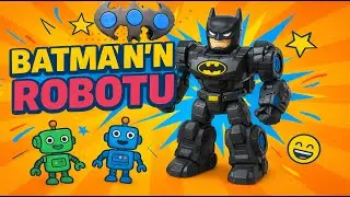 Batman Arabası Transformers Robota D&ouml;n&uuml;ş&uuml;yor 🤖Oyuncak Araba ve Robot Eğlencesi #transformers #batman