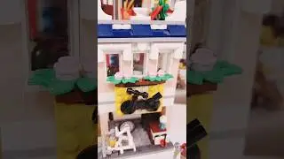 LEGO&reg; Creator Bike Shop from Downtown Noodle Shop (31131) #shorts @TopBrickBuilder