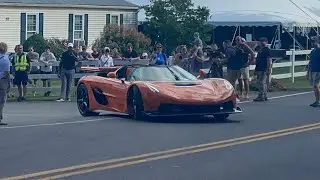 Dream ride 2022 day 1 cars peeling out