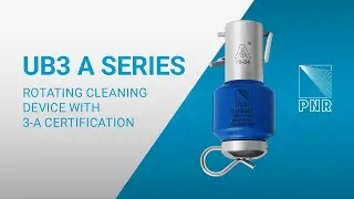 UB3 A | Rotating cleaning device with 3-A certification | PNR Italia