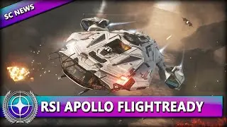 RSI APOLLO MEDIVAC & TRIAGE FLIGHTREADY ⭐ STAR CITIZEN NEWS [Alpha 4.3.1] Deutsch/German