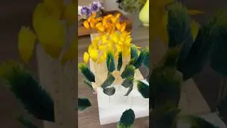Velvet Flower, Osmanthus Making Method (Part 1), To Be Continued... #diy #handmade #art #silk #craft
