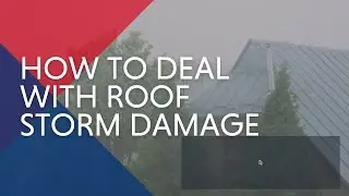 How To Deal With Roof Storm Damage - Hail damage, Wind damage, Roof leaks, and More!